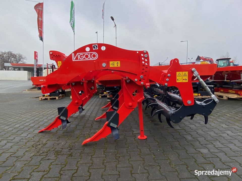 Pług dłutowy VIGOLO 25m wał kolczasty Rawa Mazowiecka