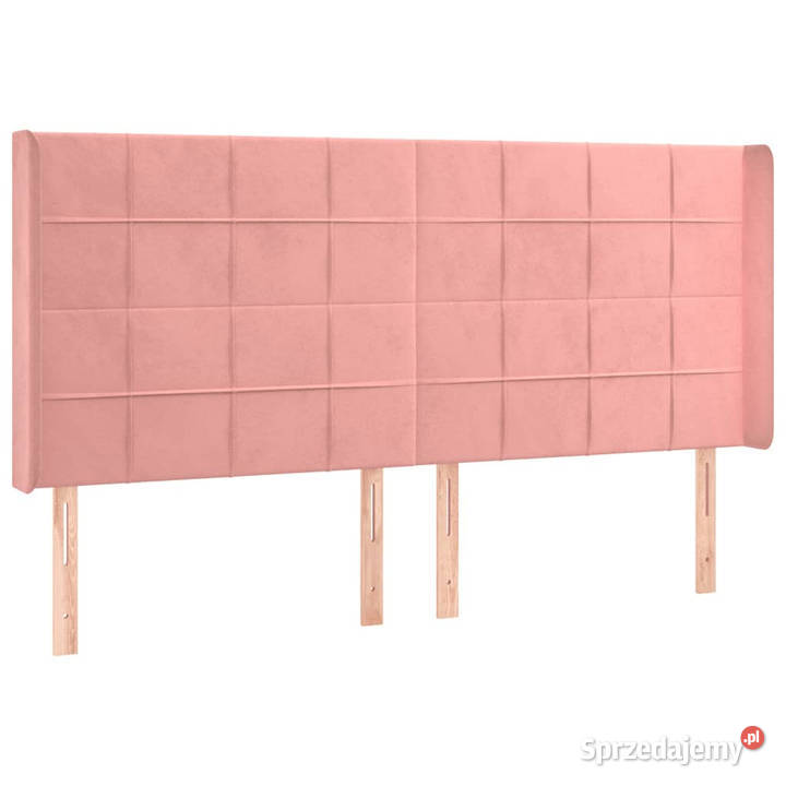 Zagłówek do łóżka z LED różowy 203x16x118128 Warszawa