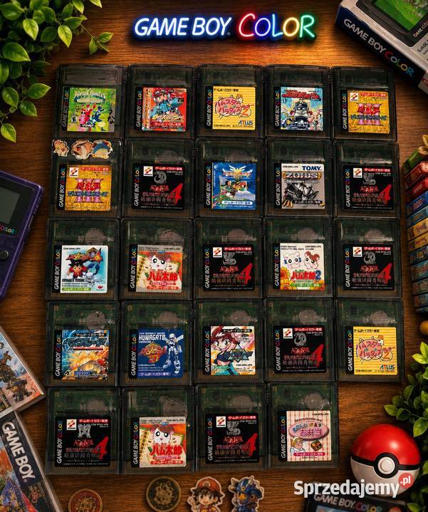Gry gameboy color różne zestaw OPIS Gry komputerowe i konsolowe Tuchów