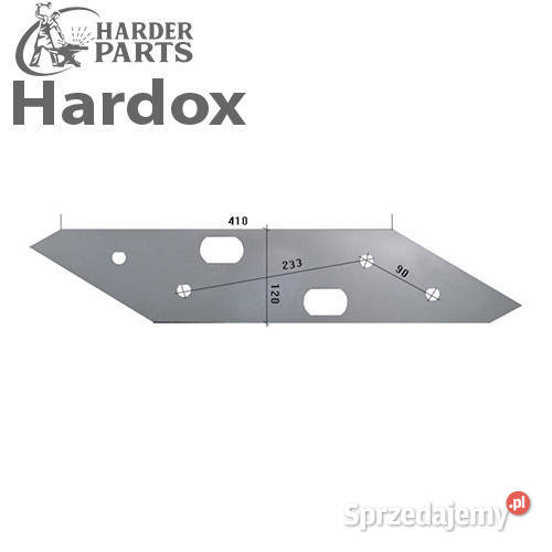 Płoza długa HARDOX 177319L części do pługa nieuszkodzony podlaskie Suwałki sprzedam