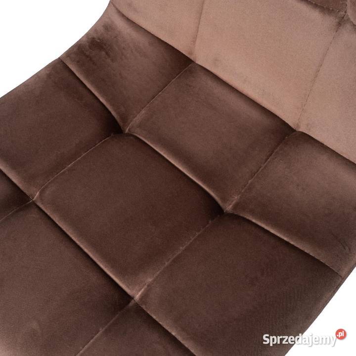 Krzesło tapicerowane welurowe do salonu jadalni Poznań