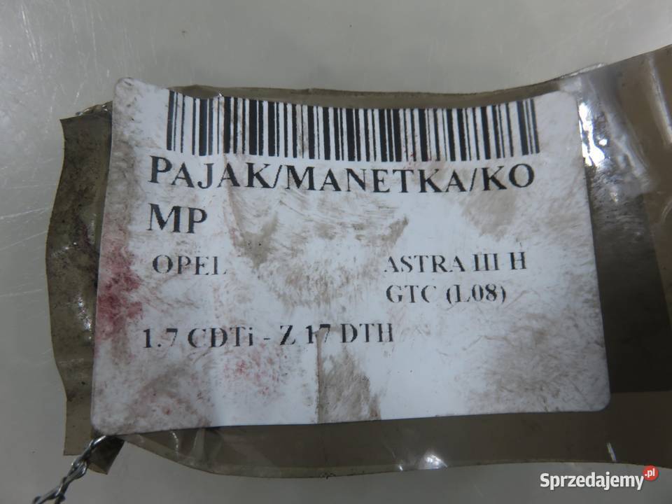 PRZEŁĄCZNIK ZESPOLONY OPEL ASTRA H 13250221GC