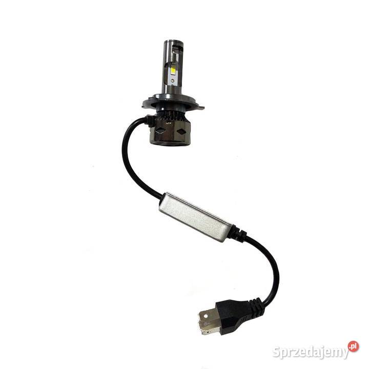 2 x H4 żarówka LED CAN BUS 2 x 48W aluminiowa żarówki mazowieckie