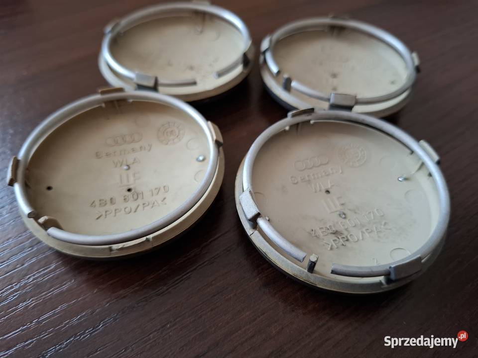 AUDI 4 oryginalne dekieleki do felg 60mm sprzedam