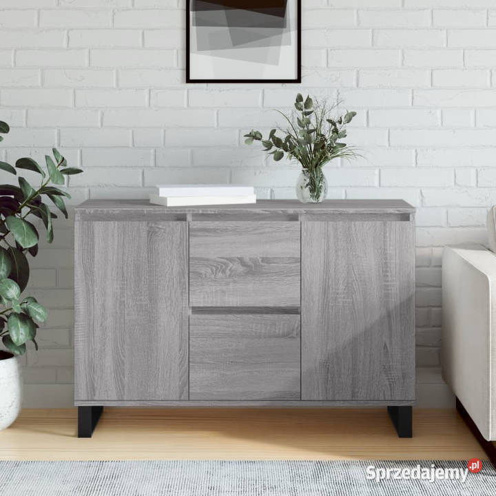 Szafka szary dąb sonoma 104x35x70 materiał mazowieckie Warszawa