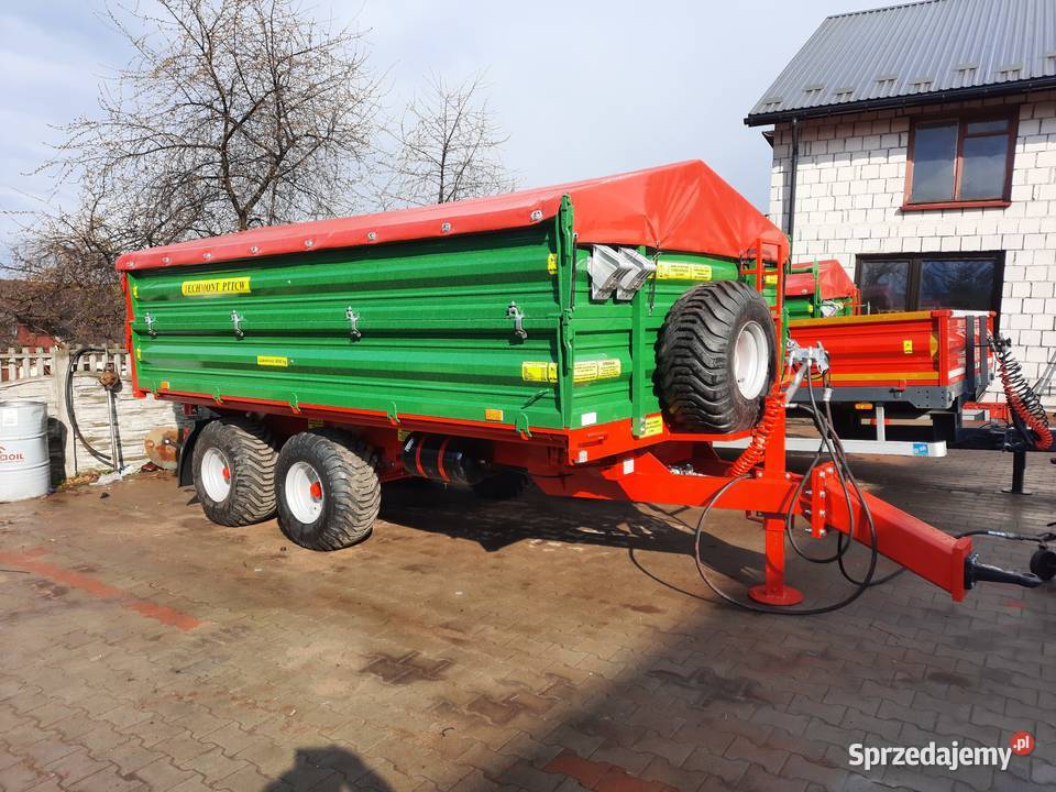 Techmont Przyczepa tandem PTTCW 310 10 t Białystok sprzedam