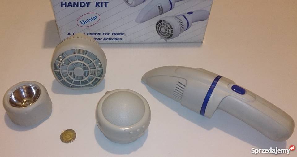 Power Handy Kit 5in1 masażer wentylator latarka Rogoźnik