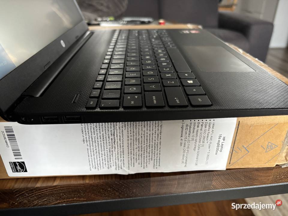 Notebook HP 15seq0035nwRyzen 5 3500U256GB 12 GB 12GB Rzeszów