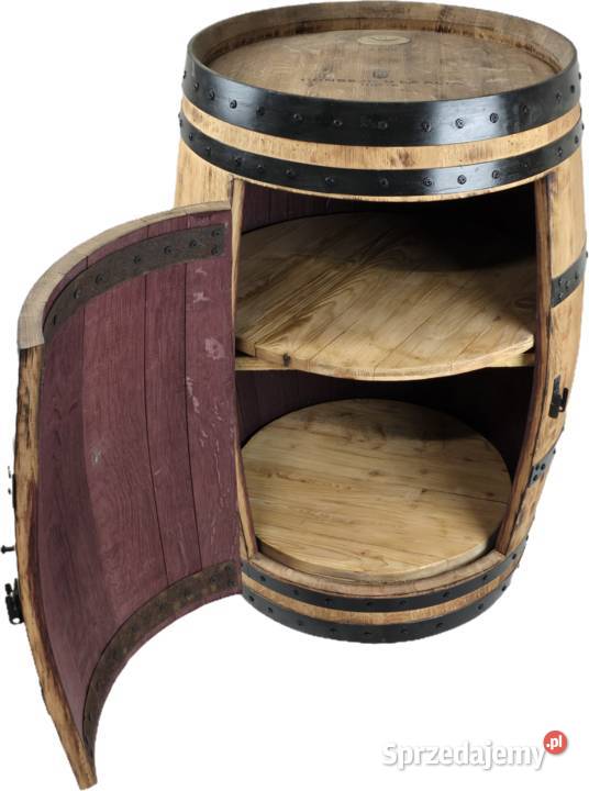 Barek w stylu loftowym z dębowej beczki winie pomorskie Tczew