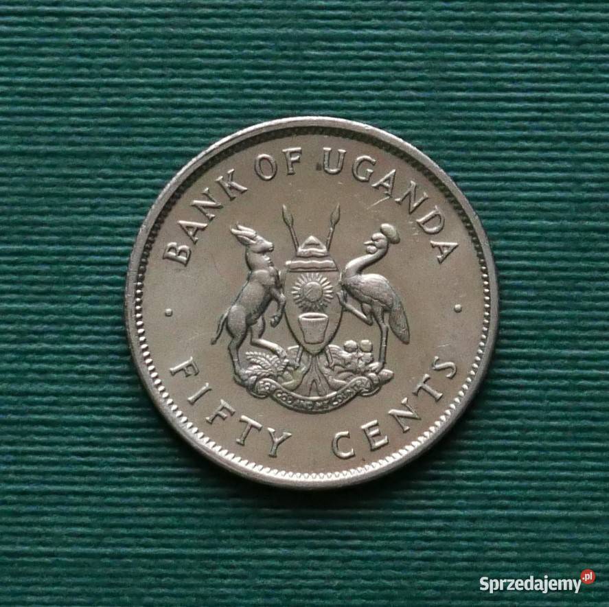 UGANDA 50 centów 1976r Gliwice sprzedam