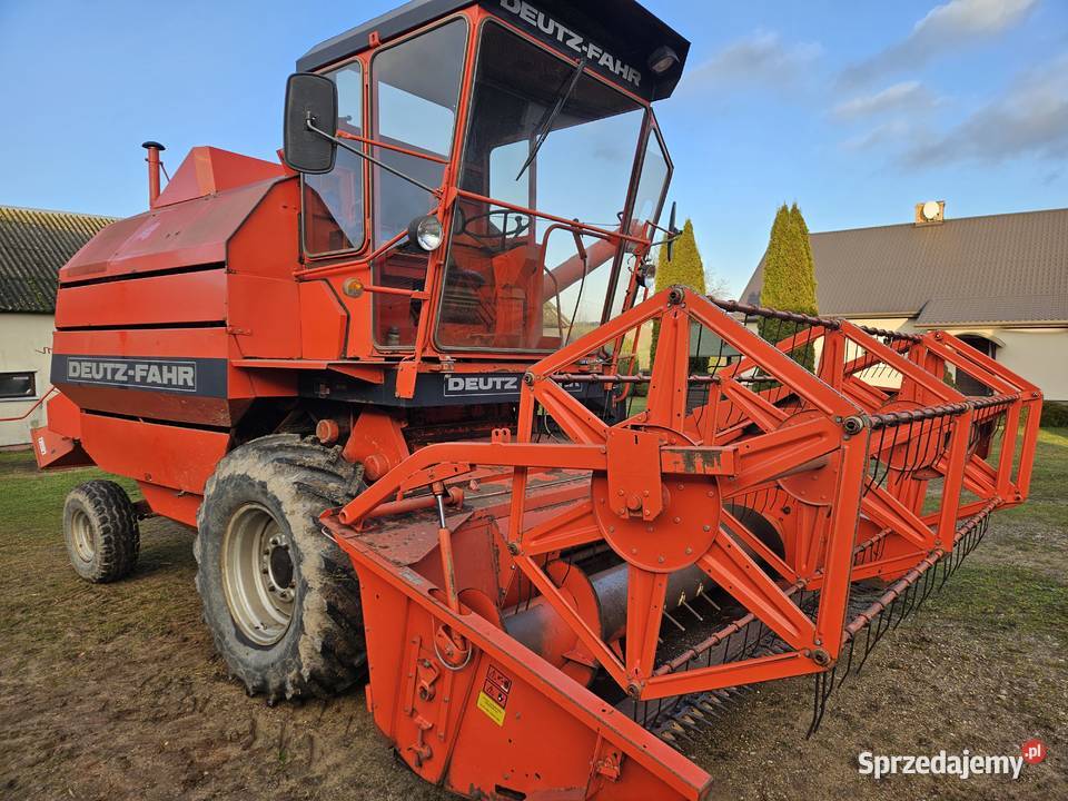Ładny Kombajn Deutz Fahr M1080 nie m980 m1002 nieuszkodzony Kombajny