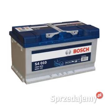 Akumulator Bosch 80Ah 740A EN S4010 DARMOWA osobowe podkarpackie Stalowa Wola sprzedam