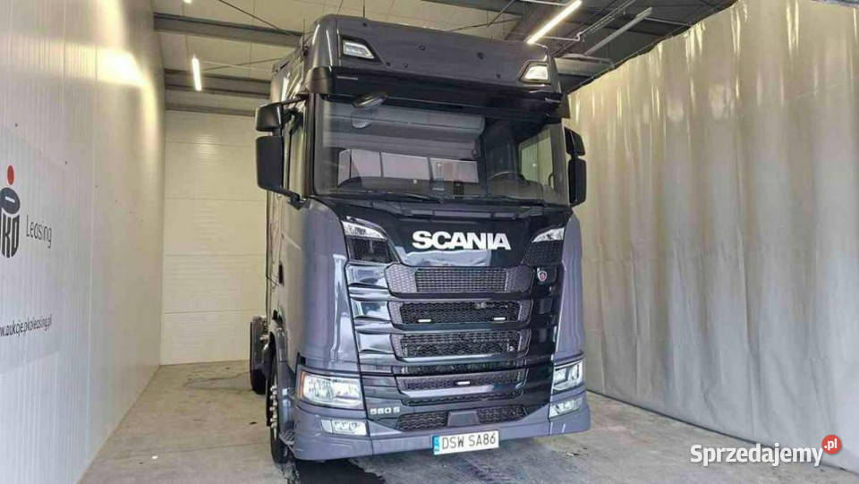 Scania S560 A 4x2 NB Highline Super E6 podgrzewane fotele Grójec