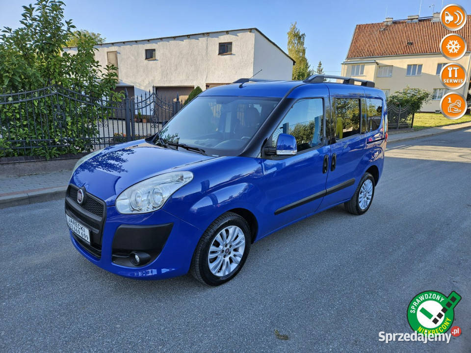 Fiat Doblo Opłacony Zdrowy Zadbany Serwisowany z klimatyzacja Kisielice sprzedam