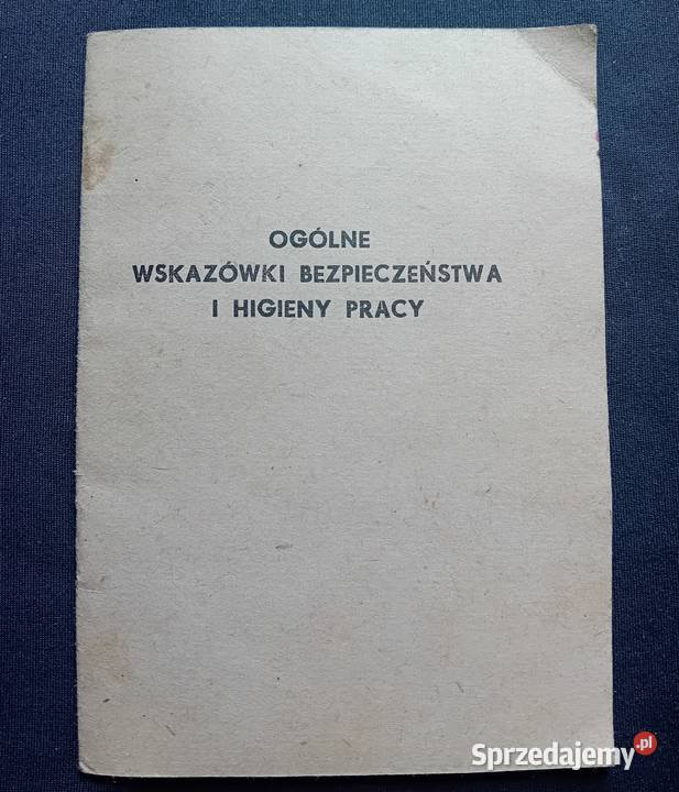 Broszura Ogólne wskazówki bezpieczeństwa i Koźminek