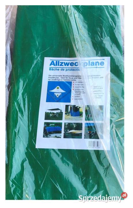 PLANDEKA 5x8m ochronna gruba mocna plandeki 5x8 Materiały budowlane Myślenice