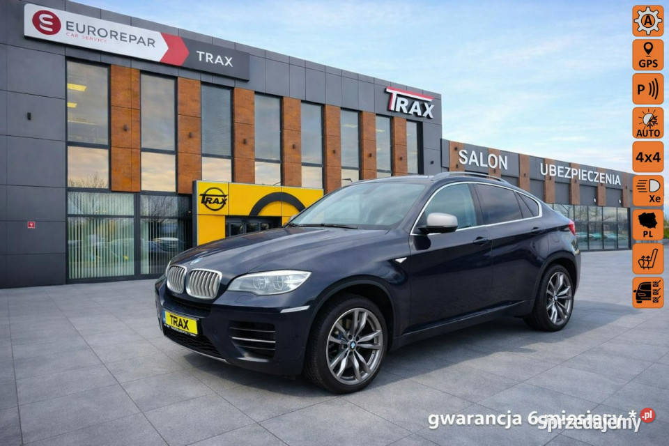 BMW X6 M Samochód z polskiego salonu wersja X6 przyciemniane szyby łódzkie Łódź sprzedam