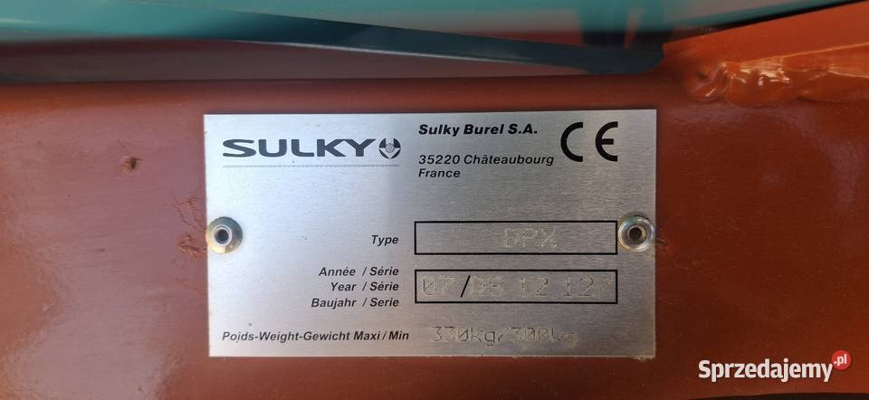 Rozsiewacz Nawozu Sulky DPX 70 Amazone M II Rozsiewacze nawozów łódzkie Radomsko