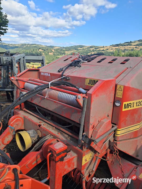 prasa rolujaca MORRA 120 2006 ładna mało uzywana Rolujące (belujące) Sejny