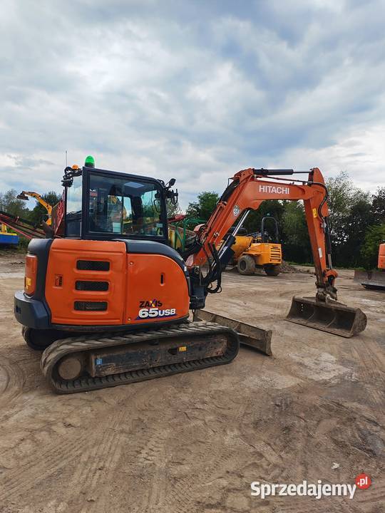 Koparka gąsienicowa HITACHI ZX 65 USB 2021 Rok produkcji 2021 Cieszyn