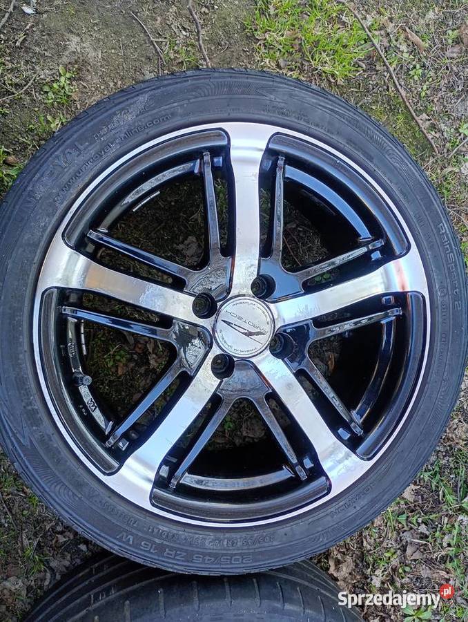 Koła Aluminiowe 4x100 z oponami 20545r16 Lubartów sprzedam