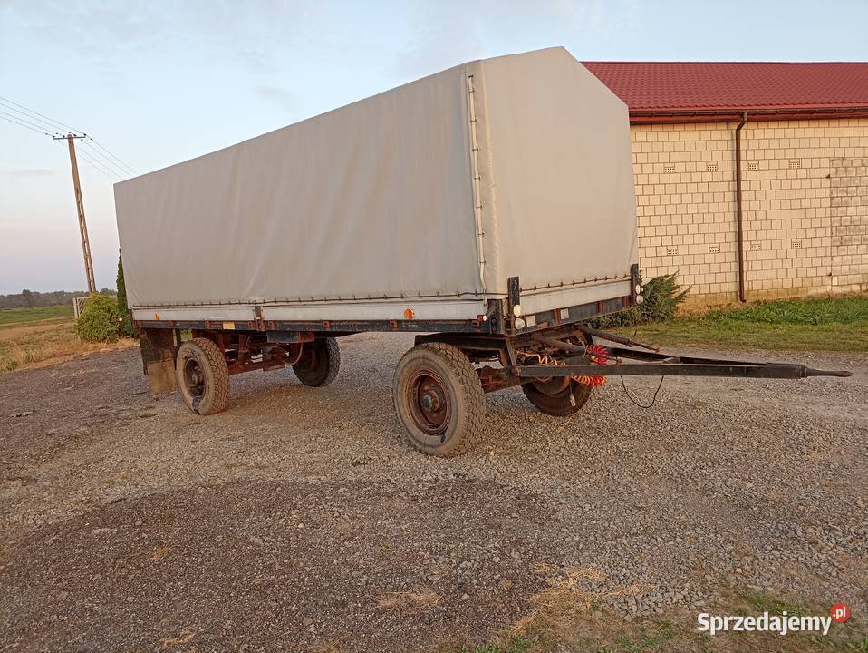 Przyczepa ciężarowa rolnicza ZASŁAW D 655 Motoryzacja Kozienice