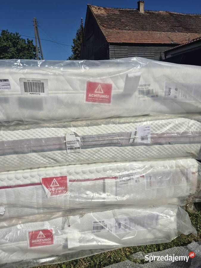 Materace niemieckiej firmy BeCo 80x200 100x200 Materace lubuskie Słubice