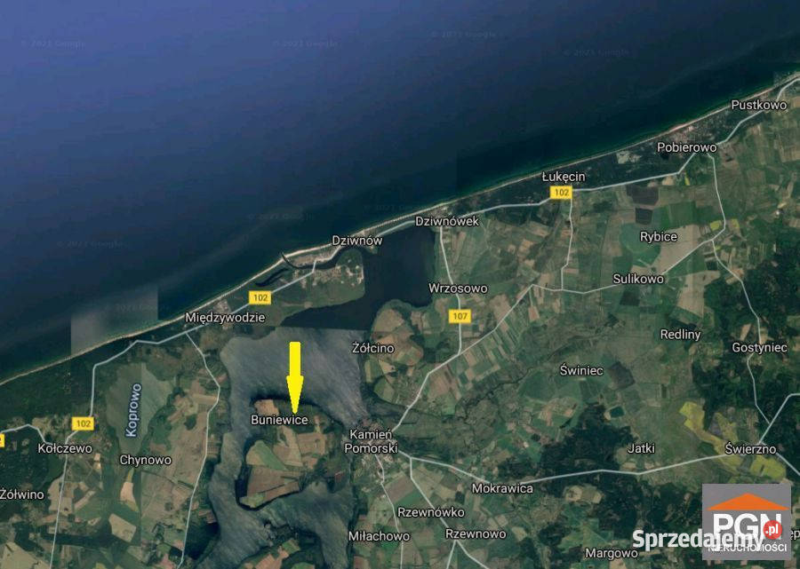 Sprzedam grunt Buniewice 1000m2 1000m2