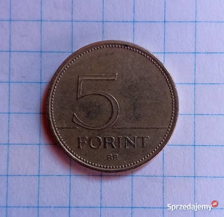 5 FORINT 1994 WĘGRY Piszczac