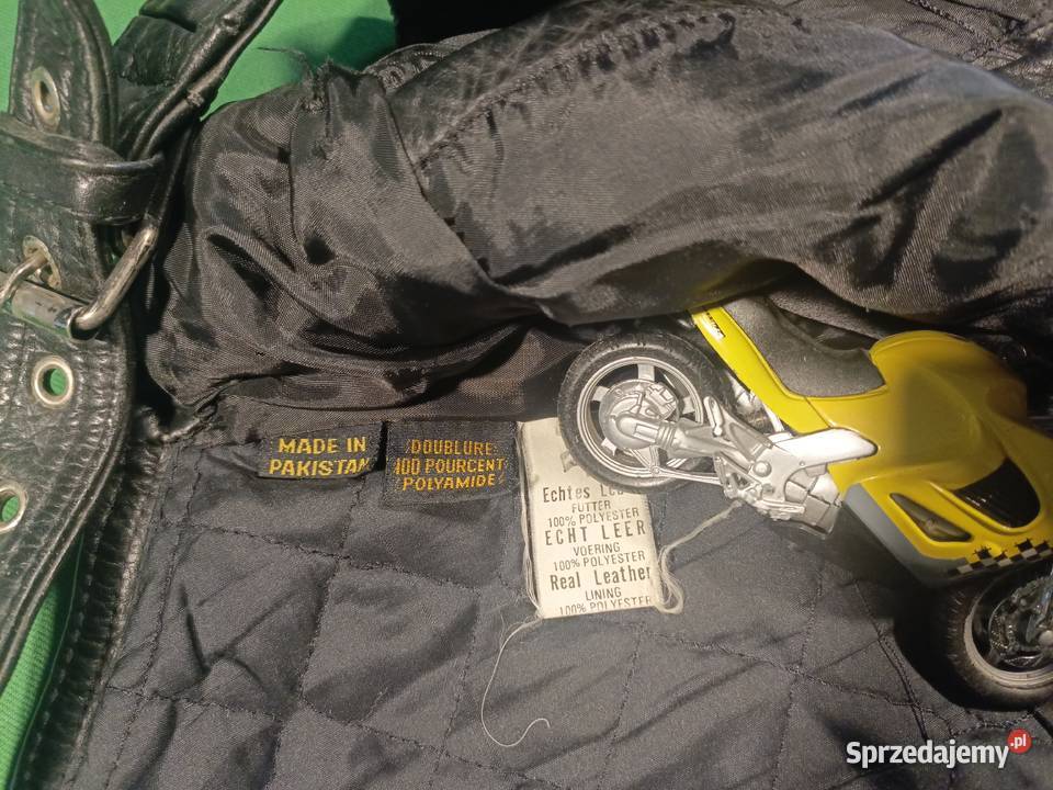Spodnie motocyklowe skórzane Okazja dolnośląskie Bolesławiec sprzedam