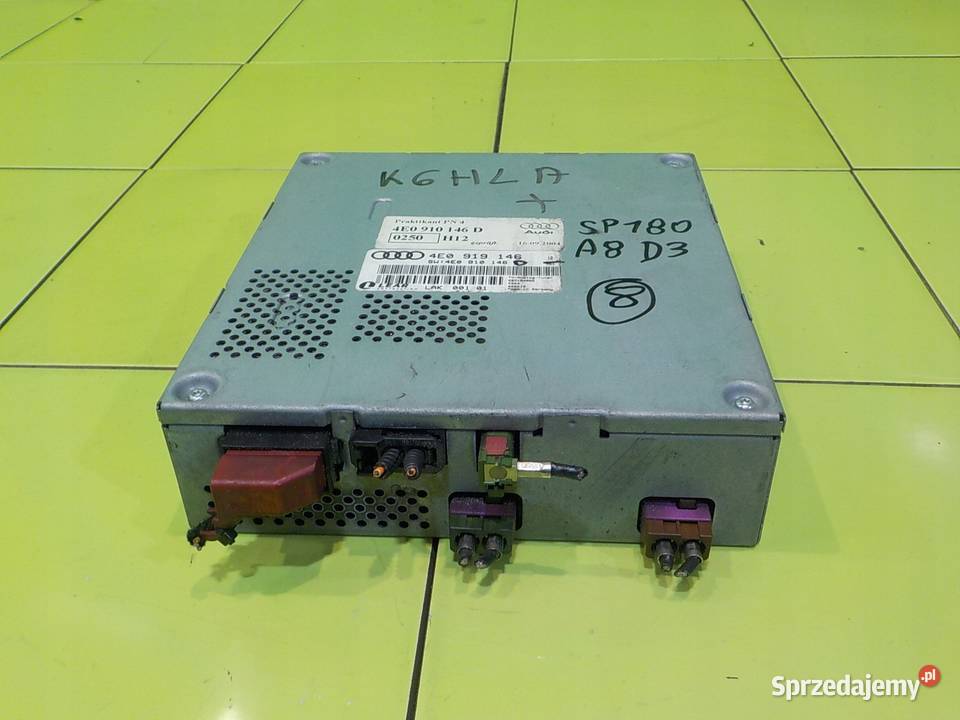 AUDI A8 D3 40 TDI 05r modul tuner radia Wyposażenie elektryczne Suków sprzedam