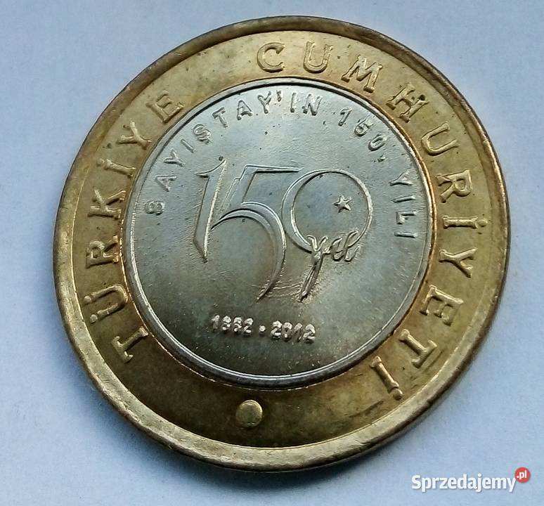 TURCJA 1 LIRASI2012 r OKOLICZNOŚCIOWA Legionowo