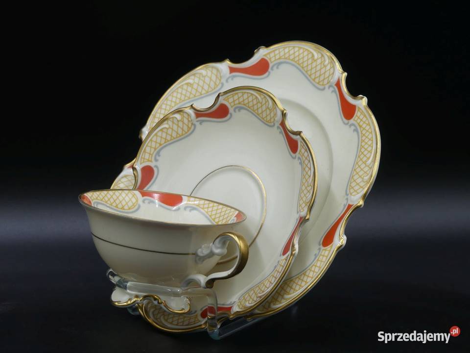 Urokliwe trio Hutschenreuther 1939 45 stan Poznań