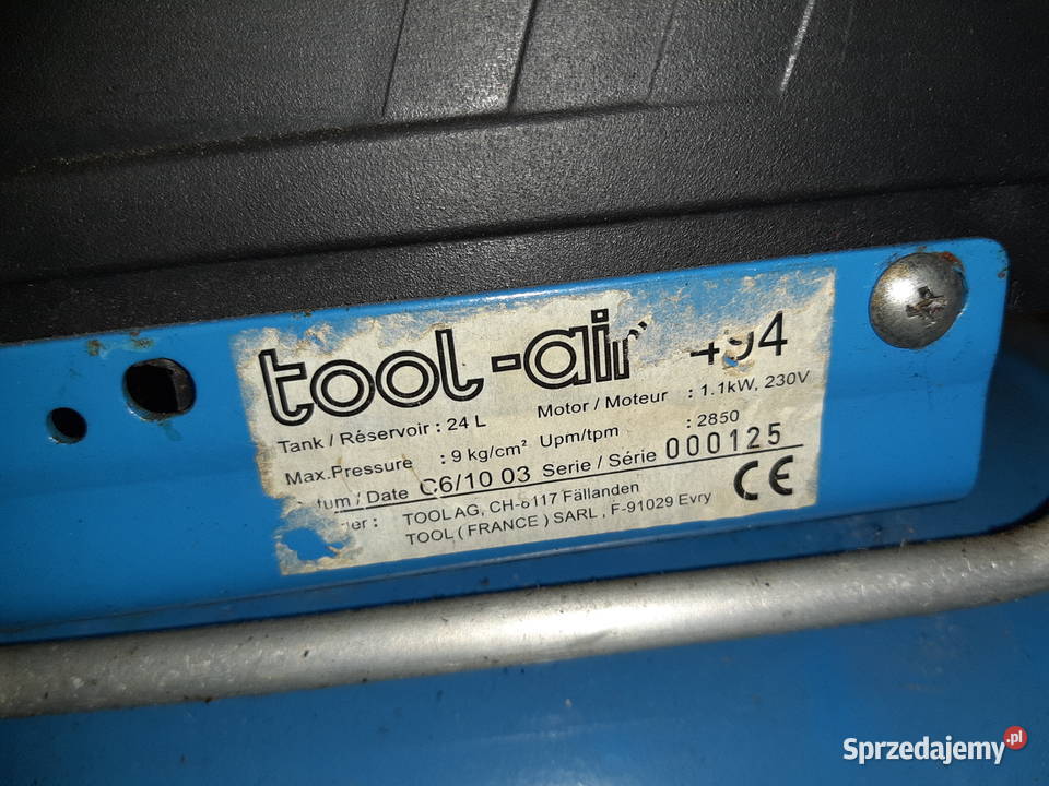 Sprężarka kompresor powietrza Tool Air 494 Głuchołazy