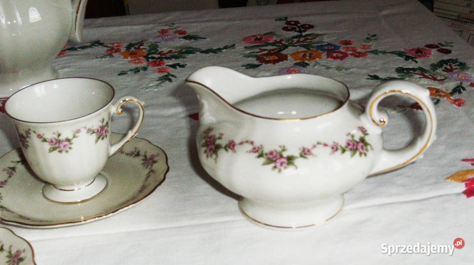 Serwis mokka 7 os Krautheimselb bavaria Porcelana i szkło Kraków