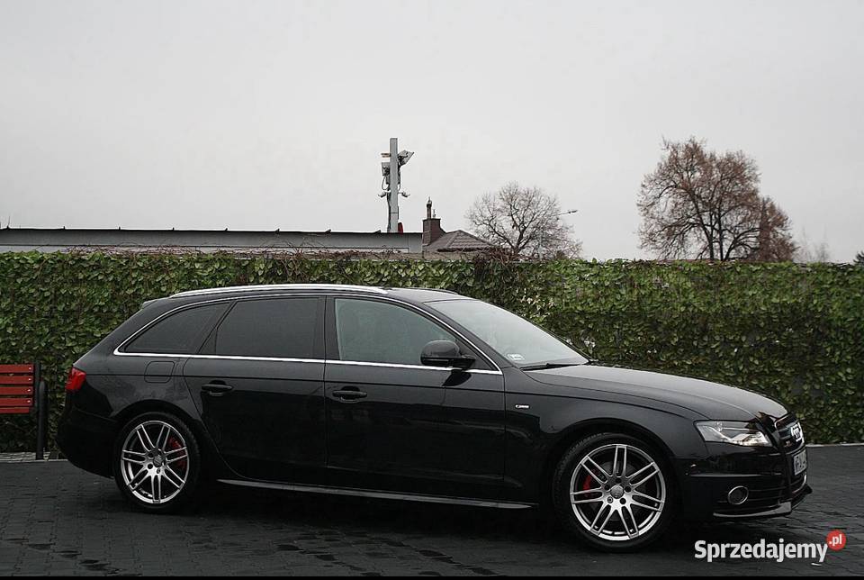 AUDI A4 B8 20 TDI 196 3 x SLINE SKÓRA NAVI LEDY poduszka powietrzna mazowieckie