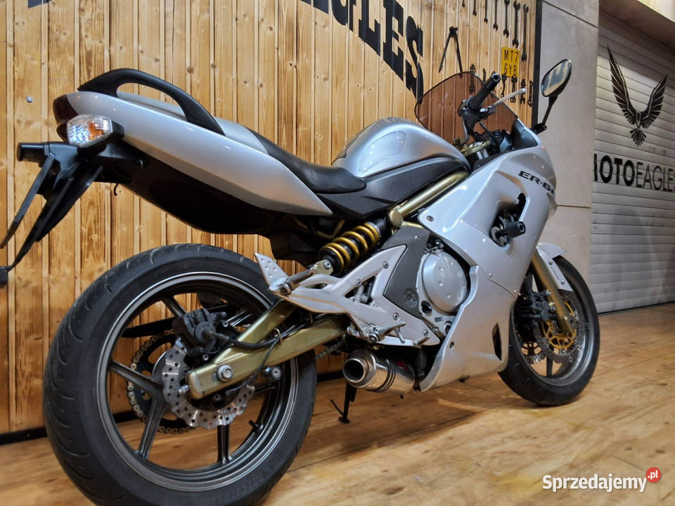 Kawasaki ER Piękny Motocykl KAWASAKI ER6F naked