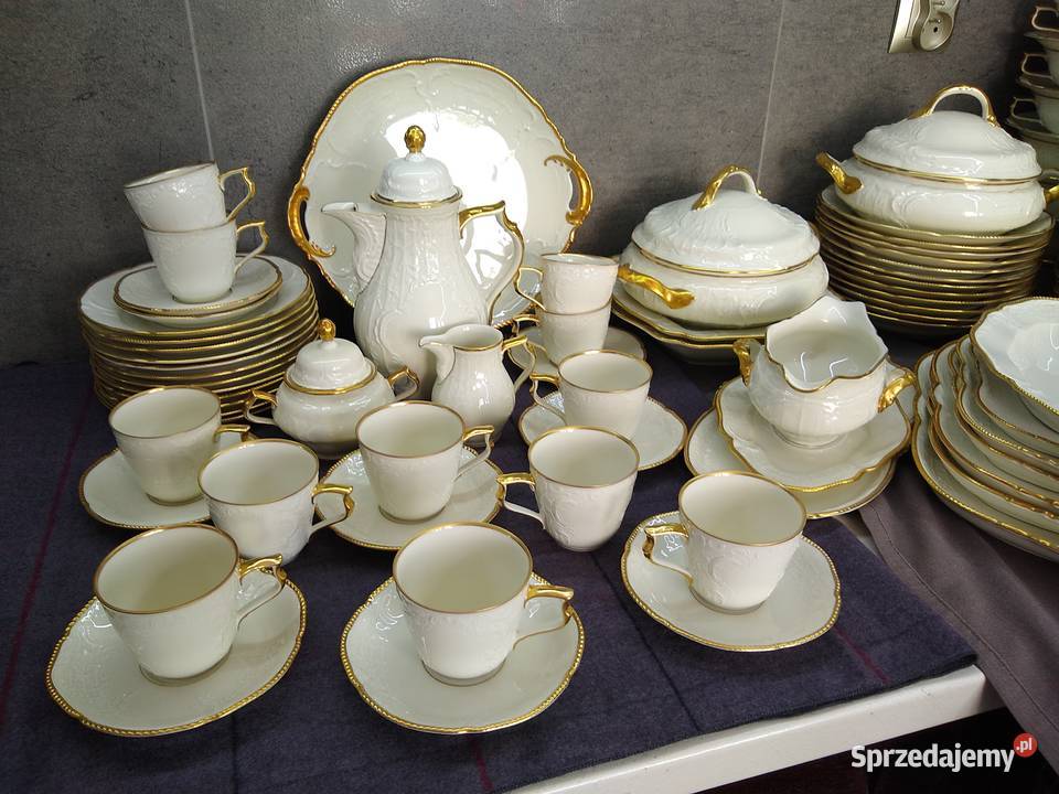 Serwis obiad kawa herbata Rosenthal Sanssouci wielkopolskie Kalisz