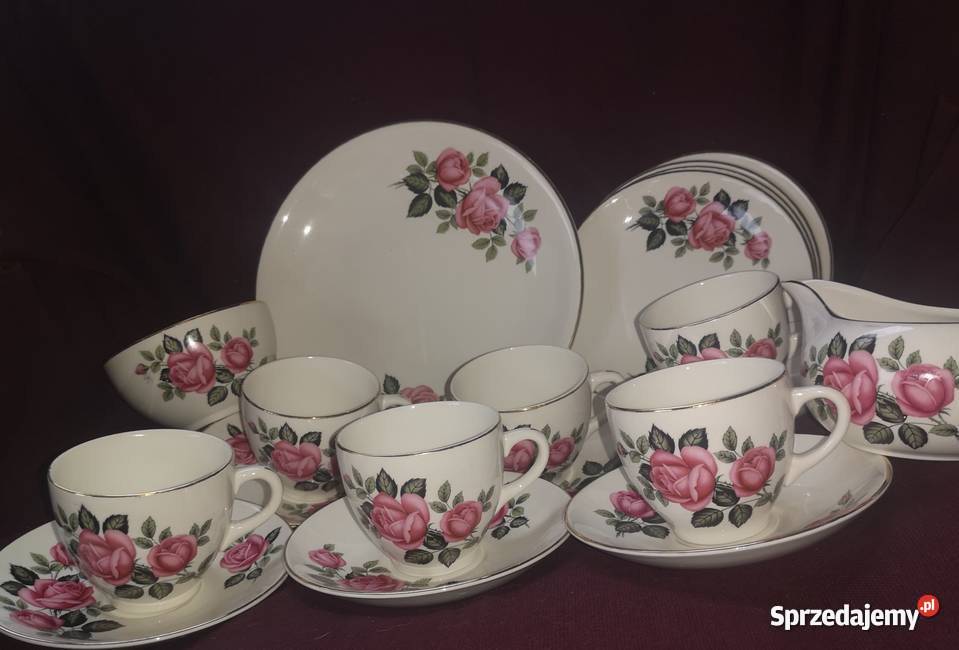Serwis Empire Porcelain CoStaffordshire England Porcelana i szkło Gdańsk