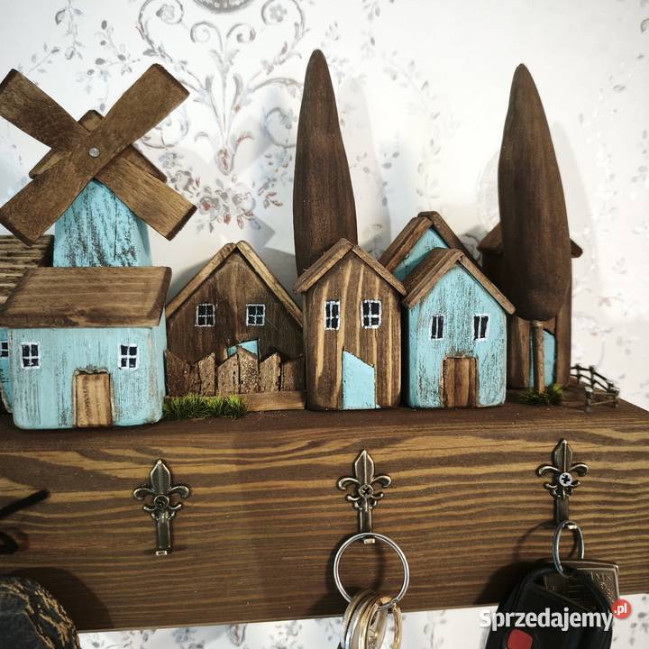 Wieszak na klucze dekoracja ścienna Krosno Odrzańskie