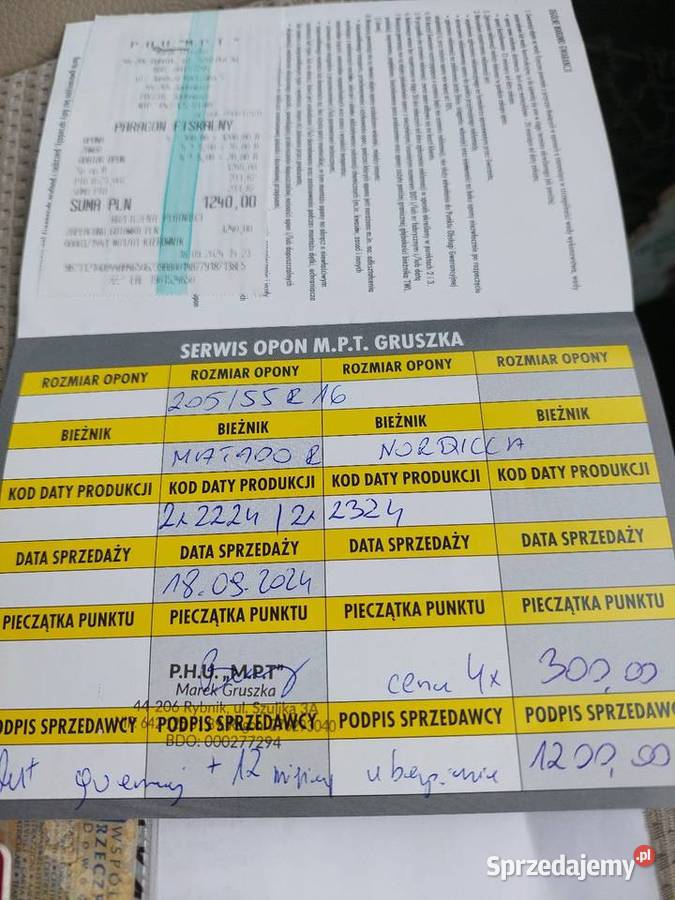 Alu felgi z oponami lato r16 24 Sosnowiec