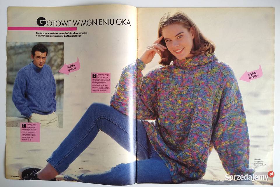 Modne Dzianiny Sandra 11993 Kultura i Rozrywka pomorskie Gdańsk