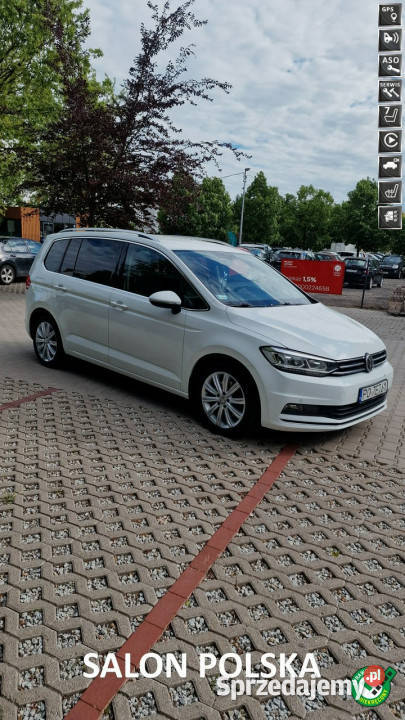 Volkswagen Touran Salon Polska III 2015 czujnik parkowania Poznań