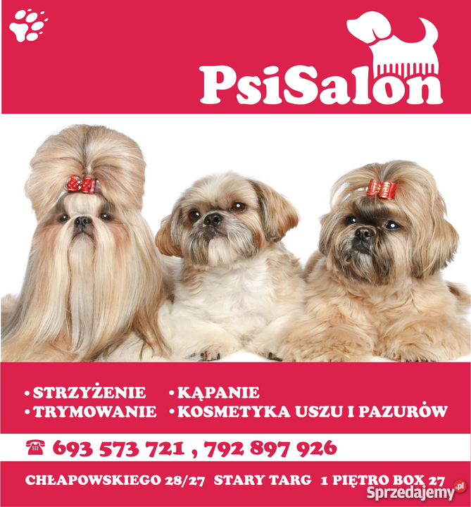 PSI SALON pielęgnacja zwierząt Dla zwierząt
