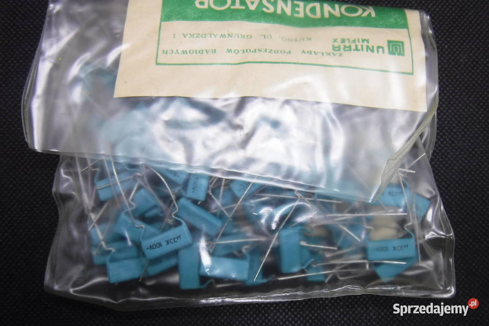 033uF 100V MKSE01802 kondensator 10 Unitra Otwock