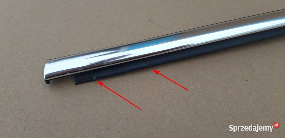 SKODA ENYAQ LISTWA ZGARNIAJĄCA PRAWY TYŁ CHROM Bieleń