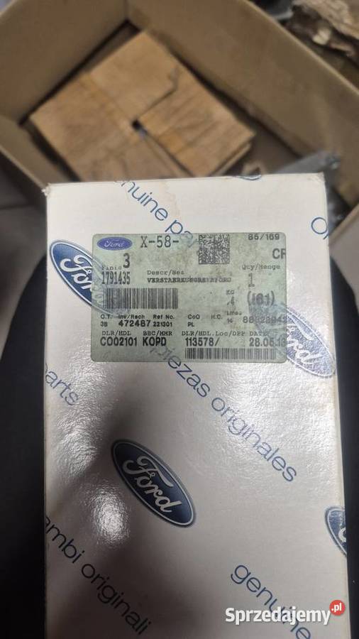 Wzmocnienie klamki drzwi tylnich FORD Piotrków Trybunalski