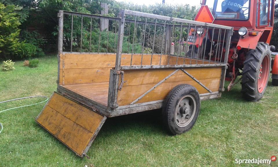 Przyczepka dwukółka do traktora Wyszków