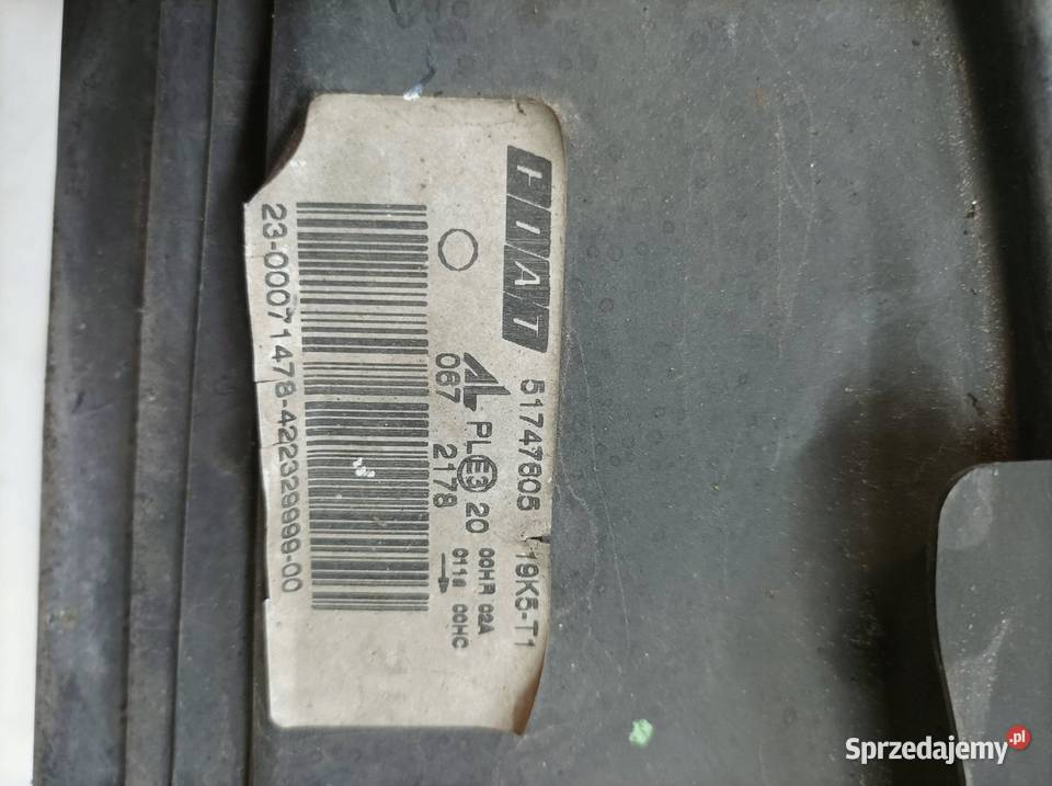LAMPA PRZÓD LEWA EU 51747605 Fiat Idea I sprzedam