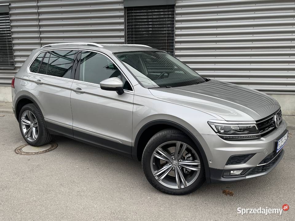 Volkswagen Tiguan II 2020r 190 4Motion DSG DQ381 ASR (kontrola trakcji) Rzeszów sprzedam